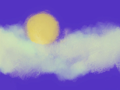 Sunny Side clouds illustration procreate sun sunny