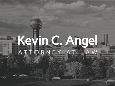 Kevin C. Angel Attorney at Law adobe illustrator branding elementor illustrator lawyer tennessee web design website