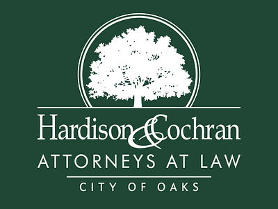 Hardison & Cochran City of Oaks adobe illustrator branding clothing design lawyer lawyers logo shirt