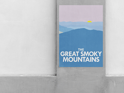 The Great Smoky Mountains Poster