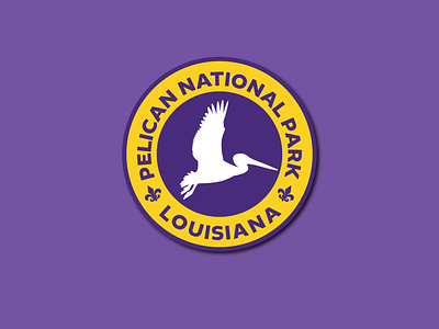 Pelican National Park adobe illustrator brand design brand identity branding louisiana national park pelican