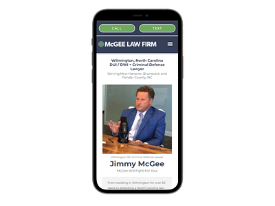 2022 McGee Law Firm Branding and Website Update