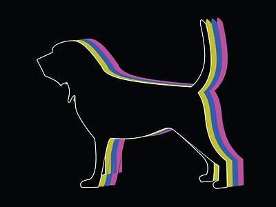 Bloodhound Funk adobe illustrator bloodhound design dog illustrator vector