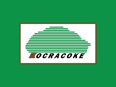 Ocracoke Blown Tree adobe illustrator green icon north carolina ocracoke patch tree