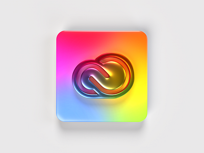 Creative Cloud 3D App Logo/Icon