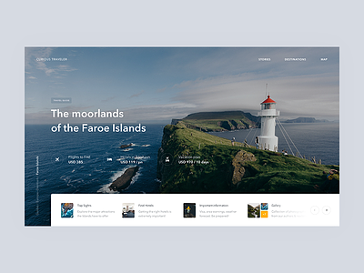 Faroe Islands background image blog guide header travel trip website