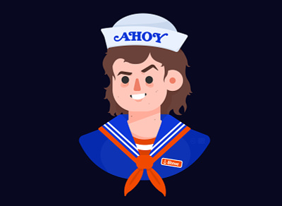 Ahoy! Sailor Steve - Steve - Sticker