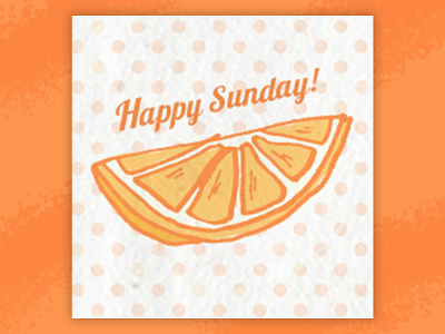 Drawing citrus drawing happy illustration message orange sunday vitamin