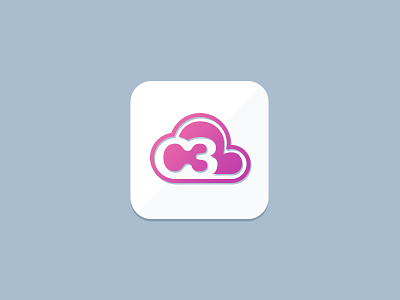 Novanet C3 Icon design flat icon logo