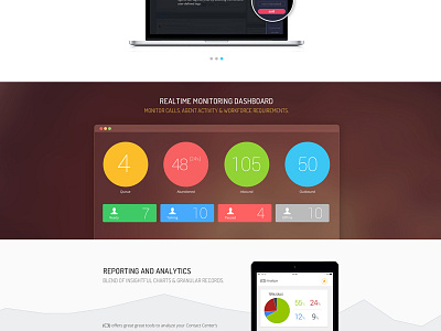 How clean is that (WIP) admin dashboard flat ui homepage landing marketing website