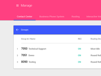 Material design swatches and style android flat flat ui google material novanet pink surprise vibrant