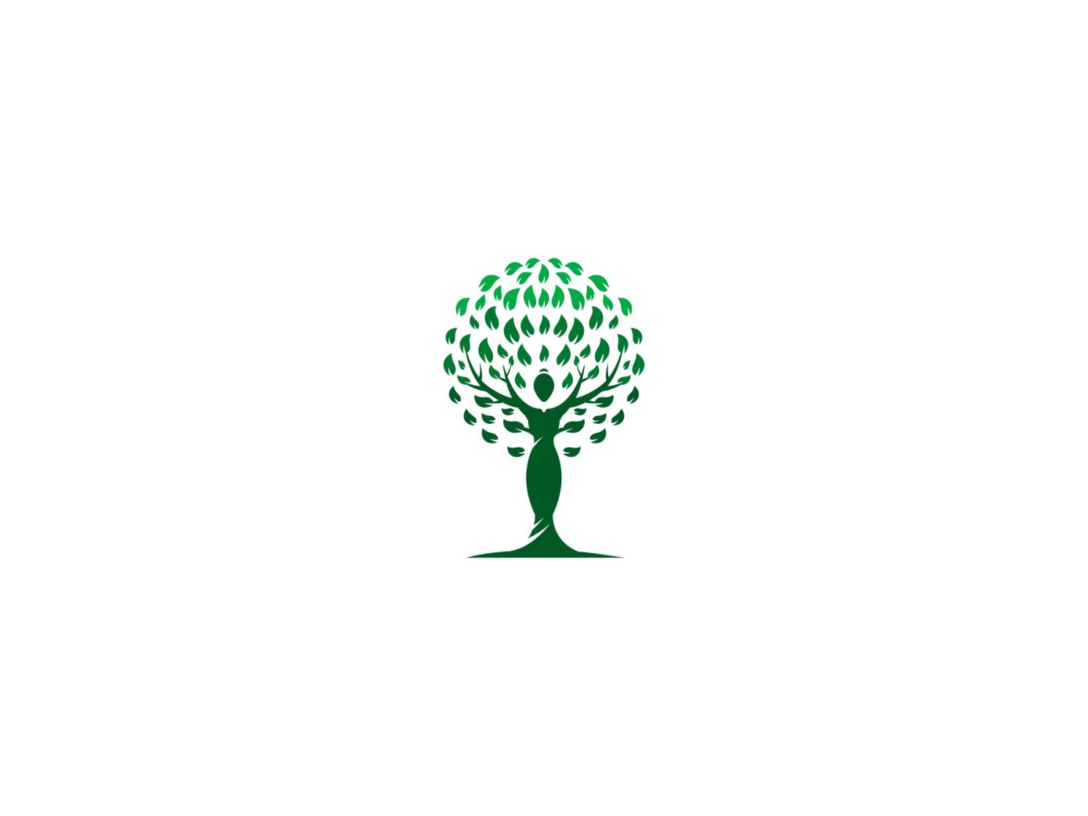 Tree woman logo by Idwan kurnia on Dribbble