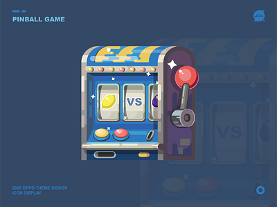 pinball game art design icon illustration illustrator ui