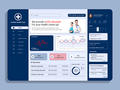 Medical Health Dashboard