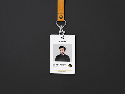 ID Card: Minister branding branding and identity branding concept branding design design designs idcard idenity identity branding identity design identitydesign poster design posters typography
