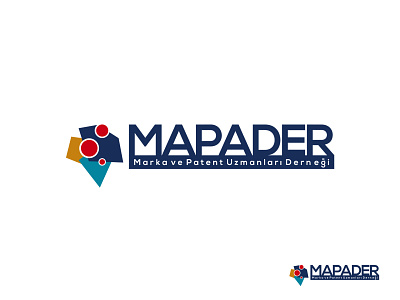 Mapader Logo brand and identity brand identity branding corporate branding corporate identity design logo logo design typography