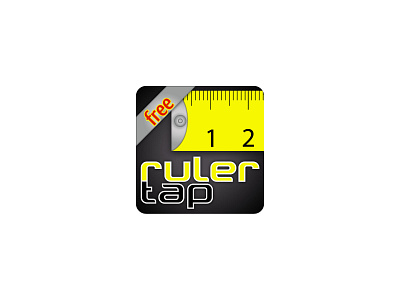 Ruler Tap App Icon app icon app icon design app logo app logo design application icon application logo logo design logotype