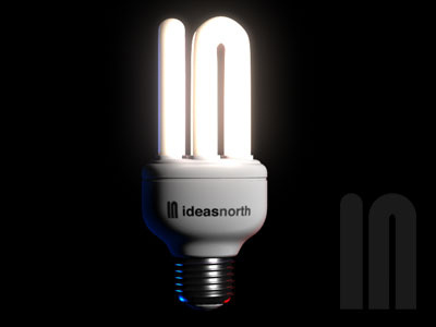 ideasnorth 3d logo