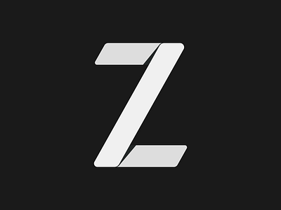 Z alphabet dark flat letter lettering typo typographic typography z zeta