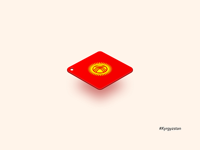 Kyrgyzstan - Tag-Flag Series