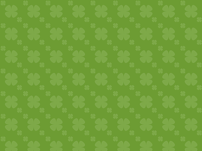 Lucky Pattern fun green lucky pattern tile
