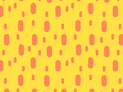 Pill Pattern 70 flat pattern pill red vintage yellow