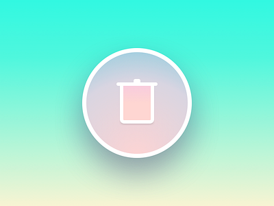 Playing with warm gradients armony colors flat gradients icon line shadow warm