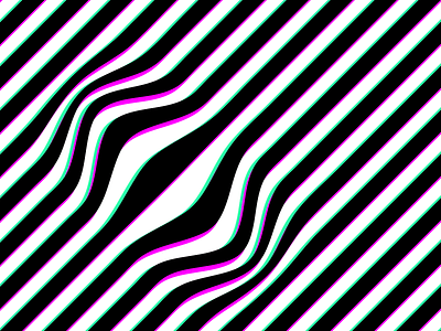 Stripe glitch glitch stripe