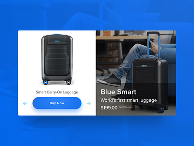 Smart Carry On Luggage add blue card cart color concept flat list product shop ui view