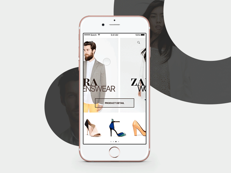 Zara Concept Mobile App