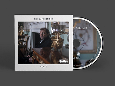 The LaFontaines - CLASS Album Artwork akzidenz grotesk album artwork cd class eleveneightyseven glasgow layout music record scotland the lafontaines