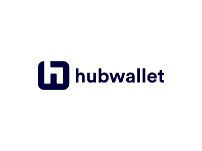 Hubwallet company logo h letter logo hub hub logo hubwallet hw hw logo minimal icon w letter logo wallet wallet logo