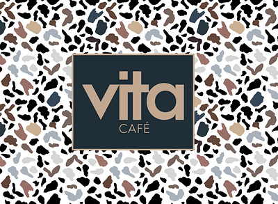 Vita Cafe Branding brand identity branding design business cafe branding cafe logo coffee colorful creative design creative logo letter v minimal minimalism minimalist logo vita logo