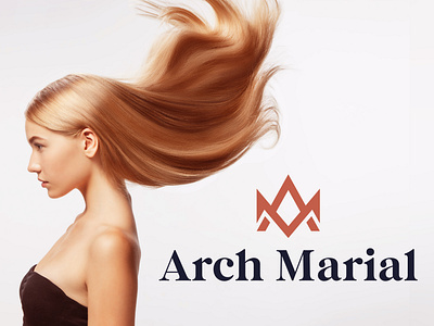 Arch Marial logo and Branding