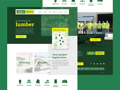 Lumber Company Website