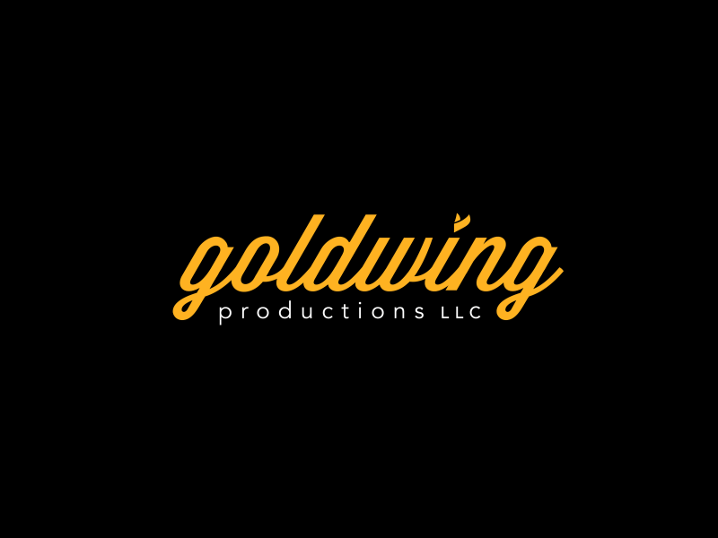 Goldwing Productions after effects branding design film icon identity logo minimal motion video videography