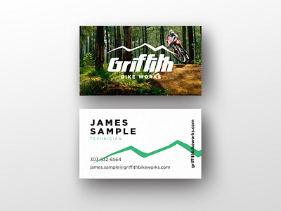 Griffith Bike Works Business Card