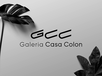 GCC Brand Identity art gallery brand identity branding gallery gallery art initial logo logo logo design logos typography visual design