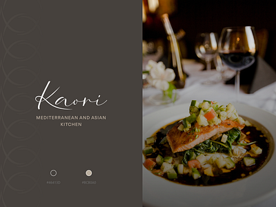 Kaori Restaurant Logo Design