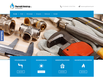 Webdesign - Thorvald Amstrup