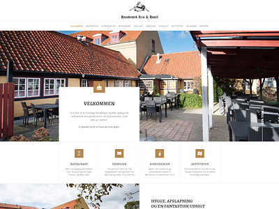Webdesign - Hundested Kro & Hotel design web
