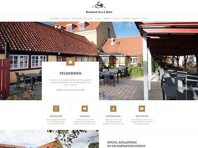 Webdesign - Hundested Kro & Hotel