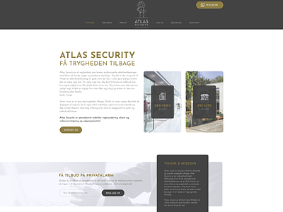 Webdesign - Atlas Security design web