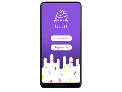 Cake's - Daily UI - Day 1! android android app app art branding clean design icon illustration illustrator ios logo mobile photoshop sketch ui ux vector web website