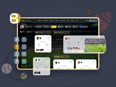 Betonio Betting Dashboard appdesigner customillustrations developer redesign ui ux webdevelop webdevelopers webdeveloping webdevelopment