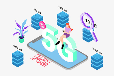 Mobile App Buying Data Features Isometric appdesigner customillustrations developer redesign ui ux webdevelop webdevelopers webdeveloping webdevelopment