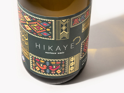 FranziskaBoettcher Hikaye Wine Packaging branding design illustration packaging packaging design