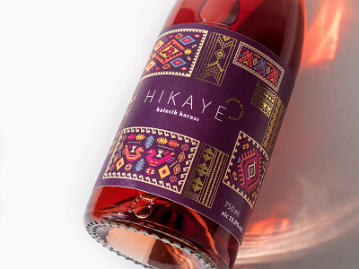 FranziskaBoettcher Hikaye Wine Packaging branding design illustration packaging packaging design