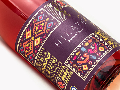 Franziska Böttcher Hikaye Wine Packaging branding design illustration packaging packaging design