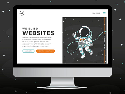 Sandlapper Creative v4 design portfolio web web design website website design wordpress